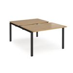 Adapt sliding top B2B desks 1600mm deep