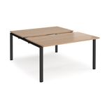 Adapt sliding top B2B desks 1600mm deep