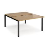 Adapt sliding top B2B desks 1600mm deep