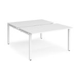 Adapt sliding top B2B desks 1600mm deep