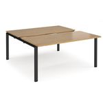 Adapt sliding top B2B desks 1600mm deep