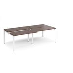 Adapt sliding top double B2B desks 1200