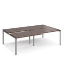 Adapt sliding top double B2B desks 1600