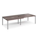 Adapt sliding top double B2B desks 1200