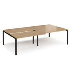 Adapt sliding top double B2B desks 1600