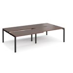 Adapt sliding top double B2B desks 1600