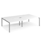 Adapt sliding top double B2B desks 1600