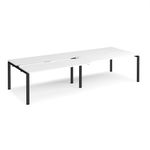 Adapt sliding top double B2B desks 1200