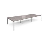 Adapt Sliding Top Triple B2B Desks 1600