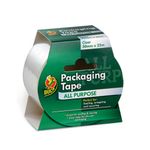 Ducktape Pkgg Tpe 50Mmx25M Clr Pk6
