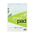 Silvine Recy Graph Pad 1/5/10 A4 50p