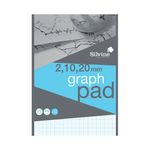 Silvine Graph Pad 2/10/20 50Shts A4