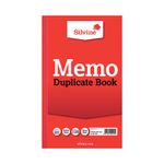 Duplicate Book 8.25X5 Memo Silvine 601