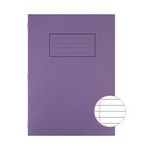 Silvine A4 Exer Book 80Pp Ftm Pur