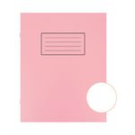 Silvine 9X7 Exer Books 80Page 75Grm Pink