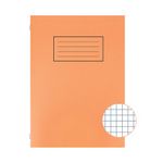 Silvine A4 Exer Book 80Pp 5Mm Square Org