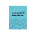Silvine Homework Diary Recrd Bl Pk20
