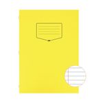 Silvine Yellow Tough Shell Exercise Book