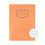 Silvine Orange Tough Shell Exercise Book