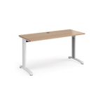 TR10 straight desk 600mm deep