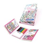 Tallon Adult Colouring Book Travel Set