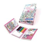 Tallon Adult Colouring Book Travel Set