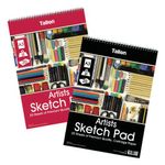 Tallon Artist Sketch Pad 20 Sheet A3 Pk6