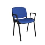 Stackable Chair +Arm-Blue