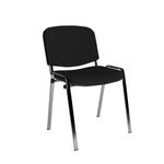 Taurus meeting room chair chrome frame