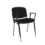 Stackable Chair +Arm-Black