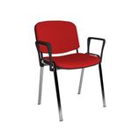 Stackable Chair +Arm-Red