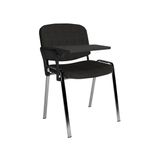 Stackable Chair +Tab-Charcoal
