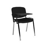 Stackable Chair +Tab-Black