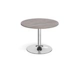 Trumpet base circular boardroom table