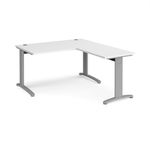 TR10 single desk with return