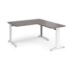 TR10 single desk with return