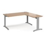 Tr10 Single Desk With Return