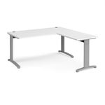 TR10 single desk with return