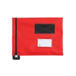 Go Secure Flat Mail Pouch Red 286X336Mm