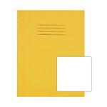 Rhino 9X7 Ex Book Plain Yellow Pk100