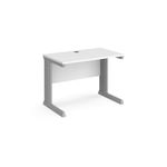 Vivo straight desk 600mm deep