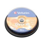 Verbatim Dvd-R 16X Nonprnt Spind10 43523