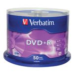 Verbatim Dvdplusr 16X Spind50 43550