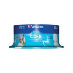 Verbatim Cd-R 80Min 52X 43439 Pk25