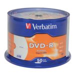 Verbatim Dvd-R 4.7Gb 6X Spindle Pk50