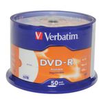 Verbatim Dvd-R 4.7Gb 6X Spindle Pk50