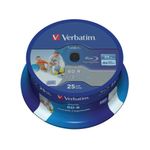 Verbatim Bluray 25Gb 6X Pk25 Spindle Ij