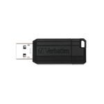 Verbatim Pinstripe Usb 64Gb Black 49065
