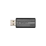 Verbatim Strngo Usb2 128Gb Pstrp Drv Blk