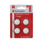 Verbatim Cr2025 3V Lih Battery Pk4